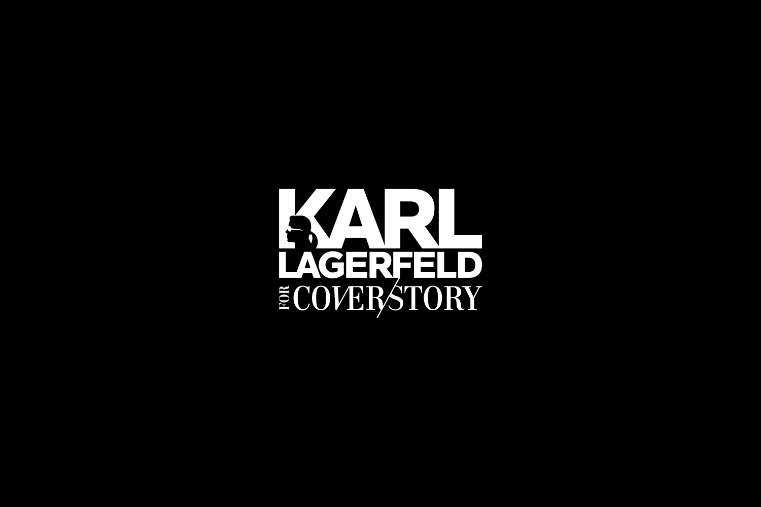 Карл Лагерфельд лого